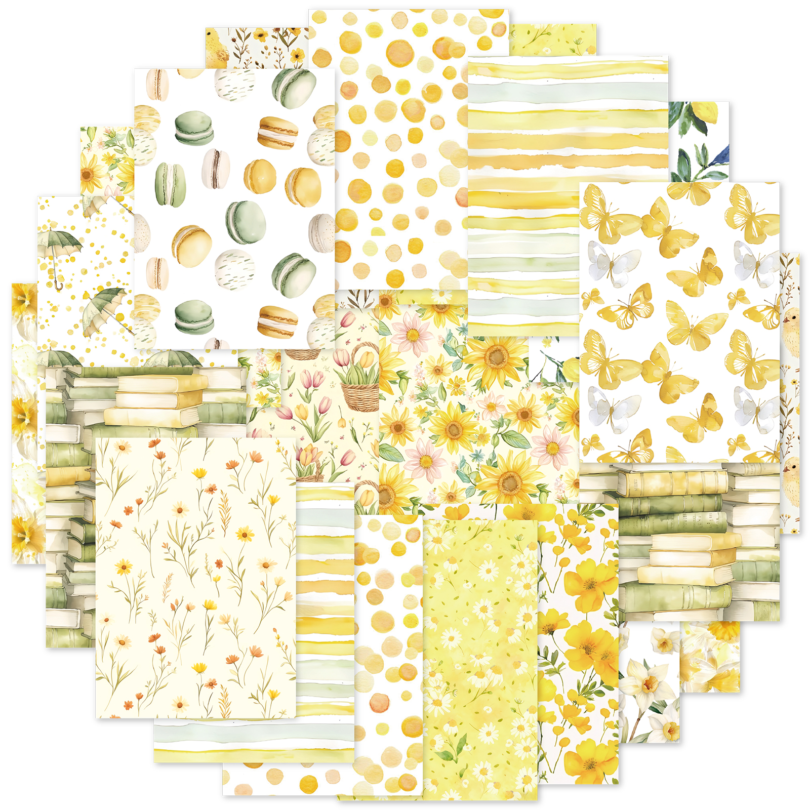 Phone Accessories Background - Etori Life Apricot Yellow Flower Series