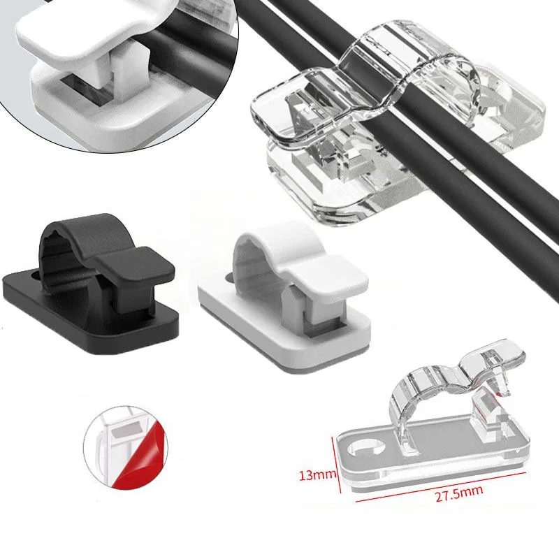 Usb Data Cable - 10/50PCS Cable Organizer Clips Cable Management