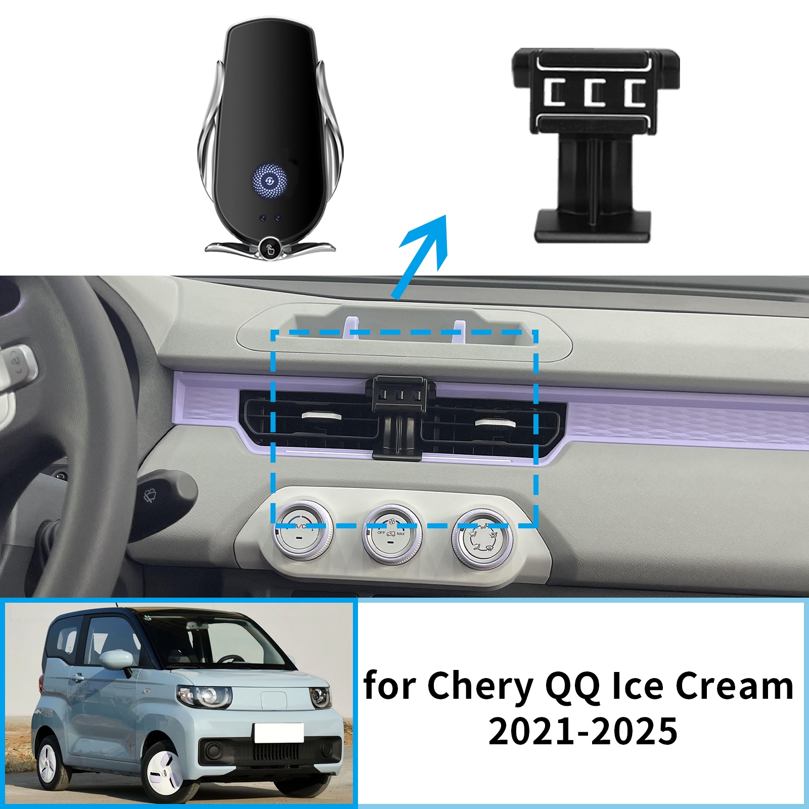 Qq Phone Accessories - Car Mobile Phone Holder for Chery