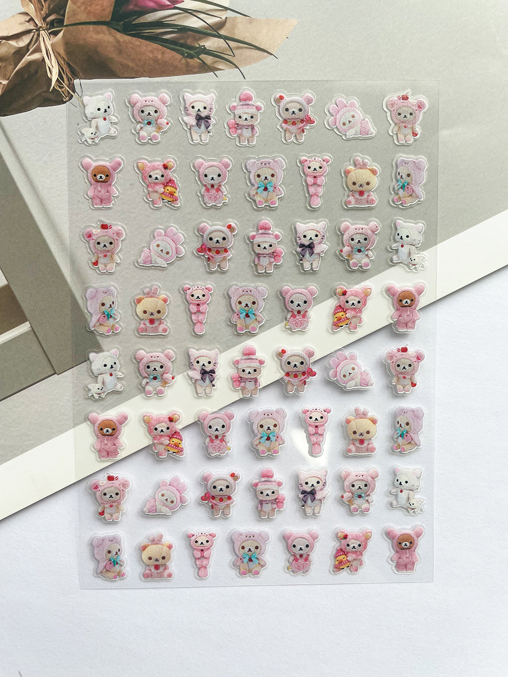 Phone Accessories Poster - Mini Kawaii Rilakkuma Pvc Poster Goods