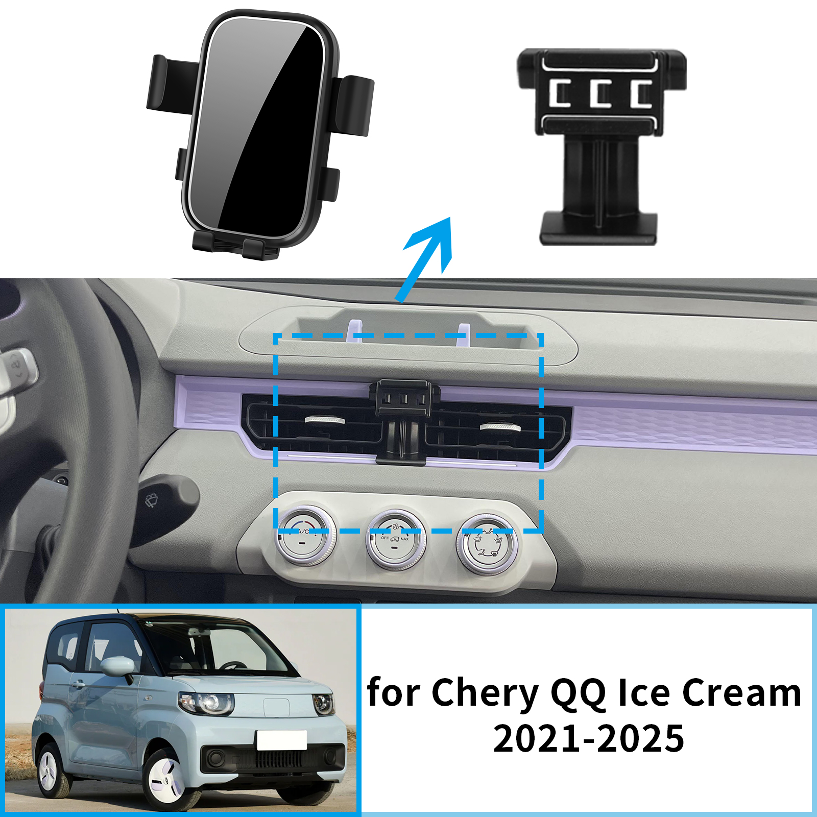 Qq Phone Accessories - Car Mobile Phone Holder for Chery