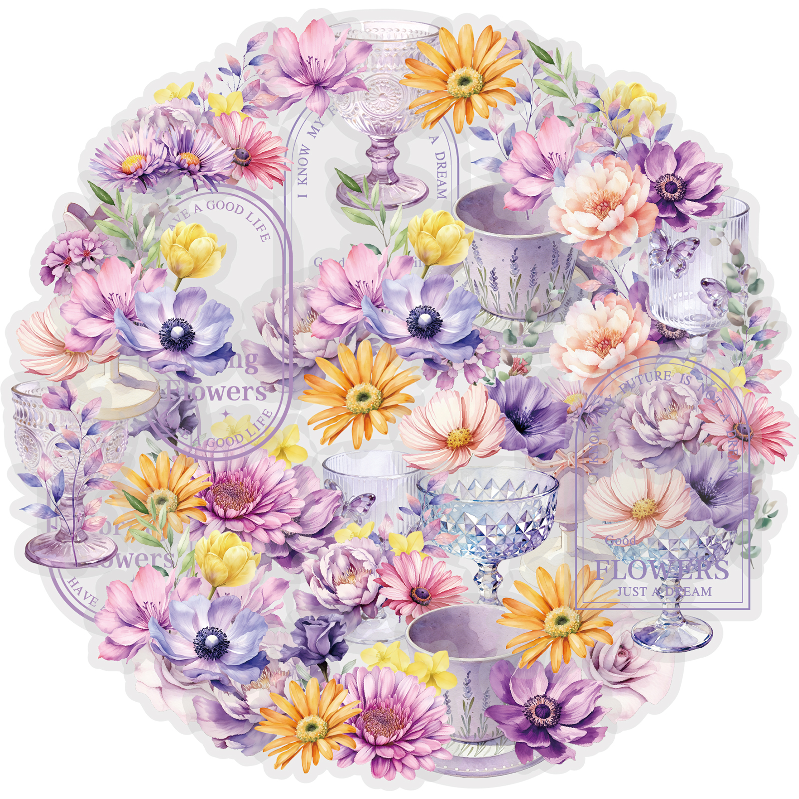 Etori Life Purple Iris 20Pcs V - Phone Accessories Background 리뷰 및 가격