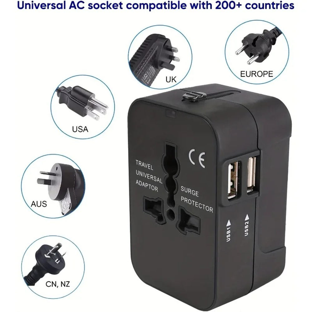 Dual USB Ports Universal Trave - Phone Accessories Uk 리뷰 및 가격