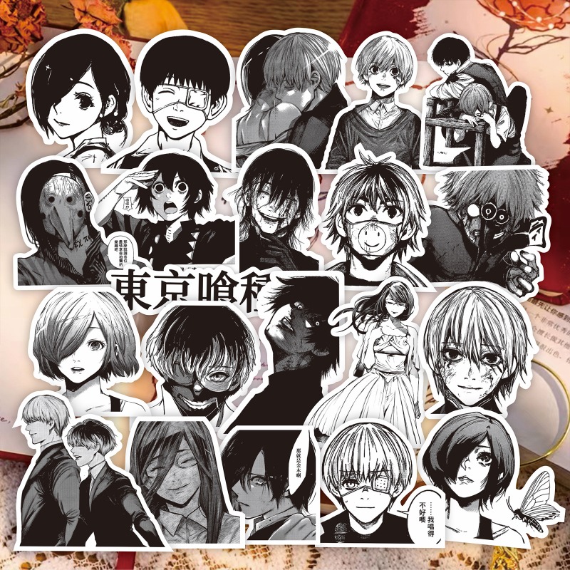 70pcs Black White Hot Anime To - Phone Accessories Tokyo 리뷰 및 가격