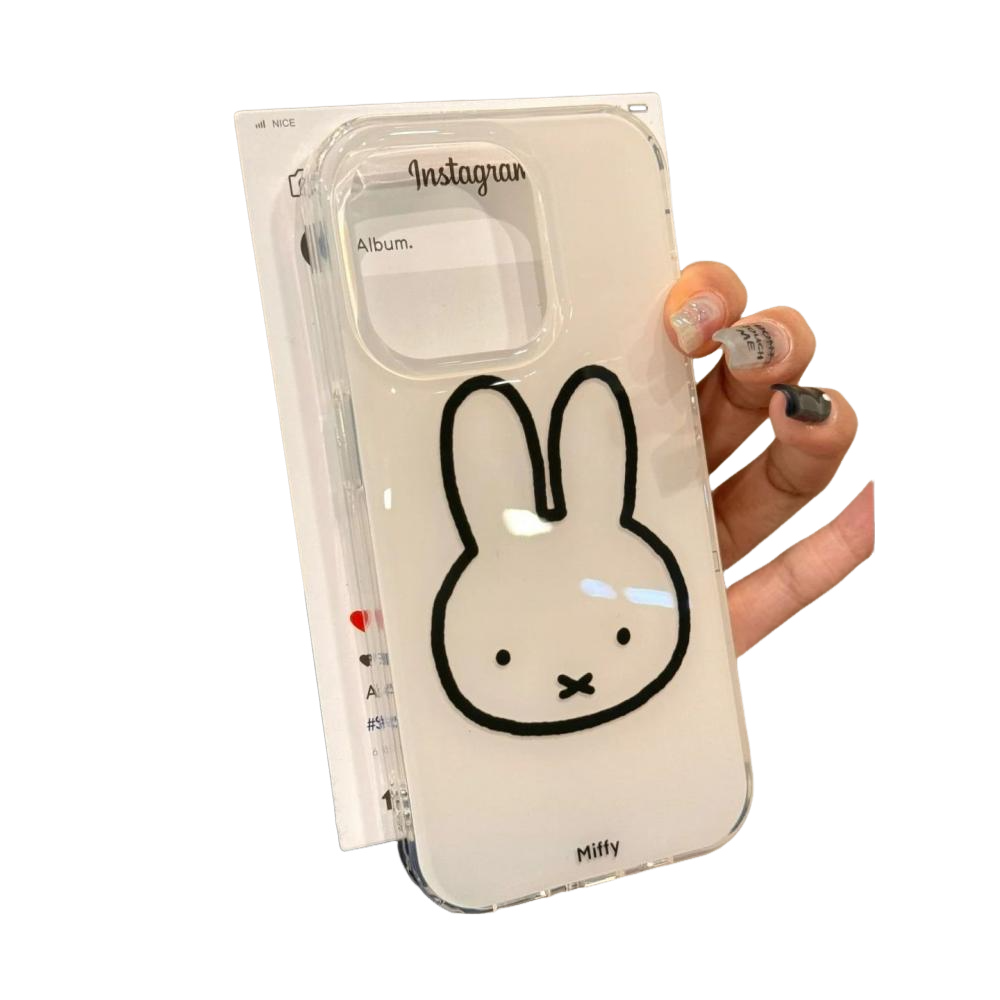 Miffy kawaii line Miffy Rabbit - Phone Accessories Background 리뷰 및 가격