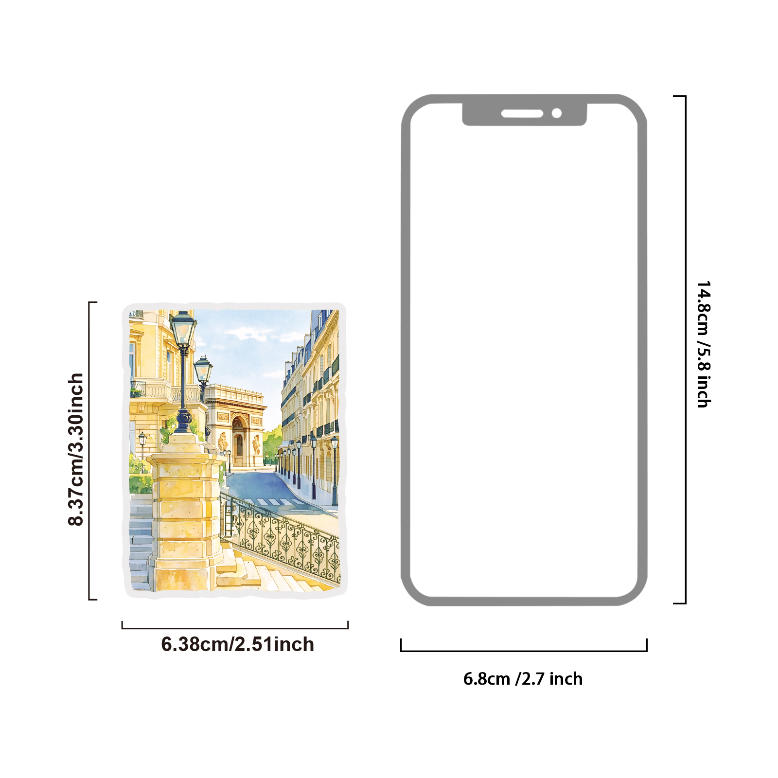 Etori Life Healing Watercolor  - Phone Accessories Poster 리뷰 및 가격