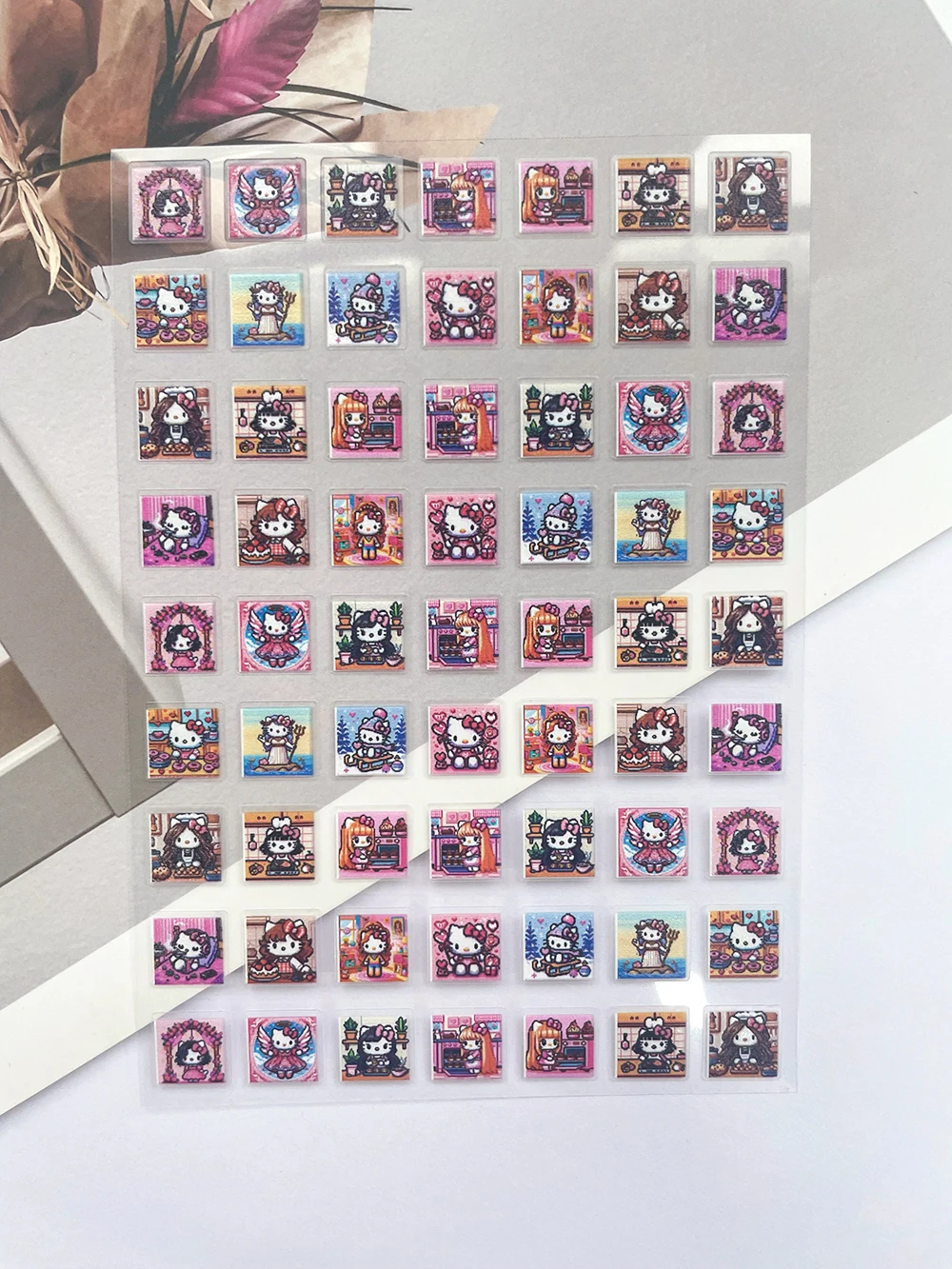 Long Legs Hellokitty Pvc Mini  - Phone Accessories Poster 리뷰 및 가격