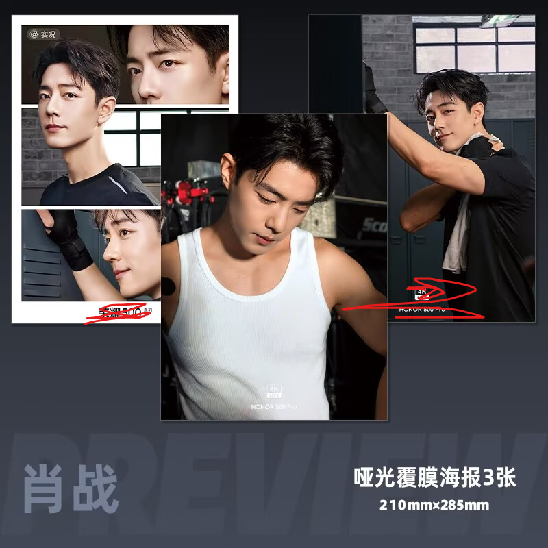 Xiao Zhan's mobile phone endor - Phone Accessories Poster 리뷰 및 가격