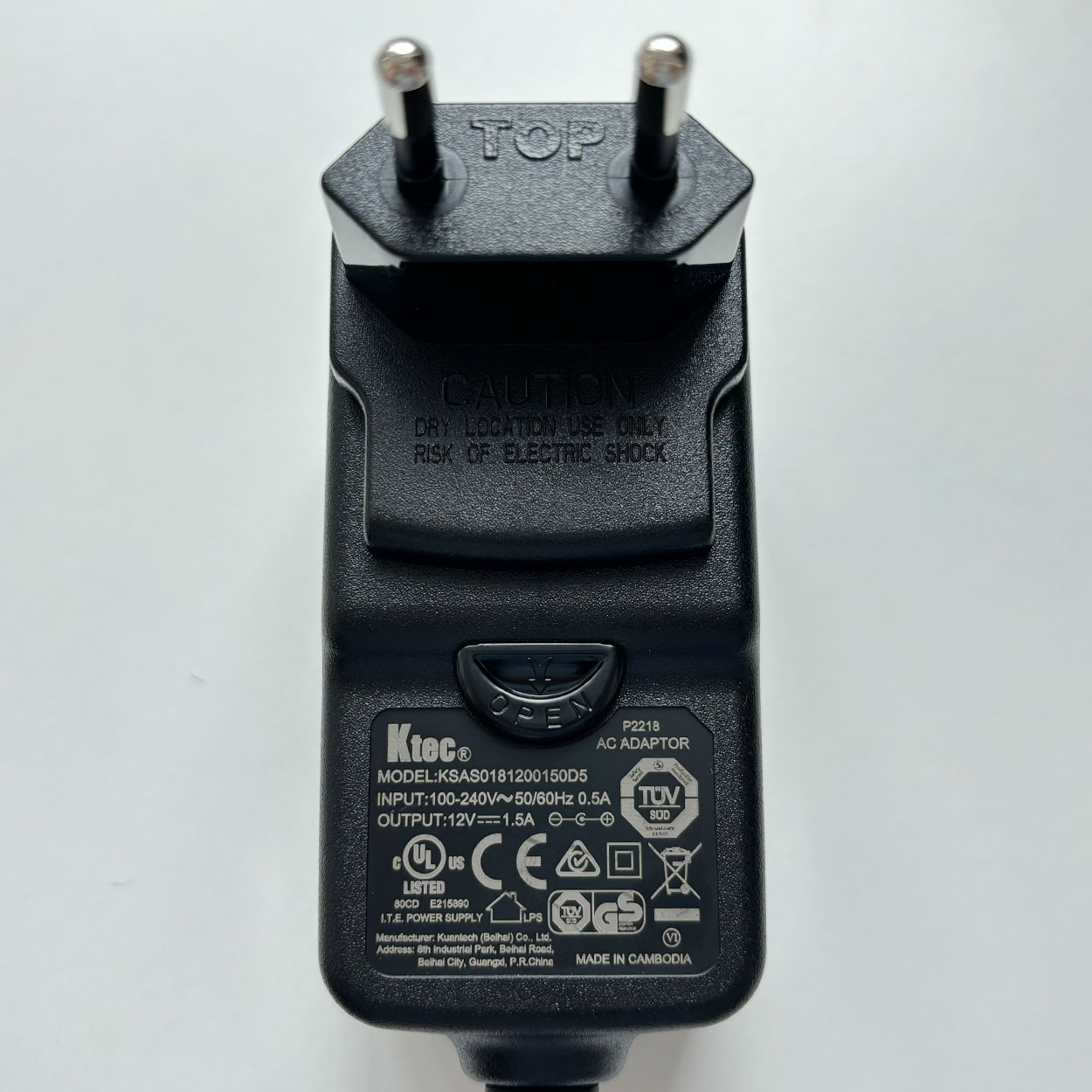 For  KTEC KSAS0181200150D5 12V - Phone Accessories Uk 리뷰 및 가격