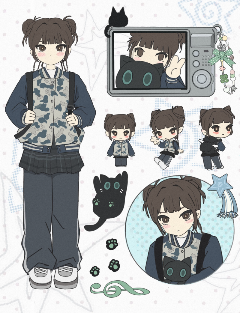Anime Inspired Sticker Cute Ca - Phone Accessories For Teens 리뷰 및 가격