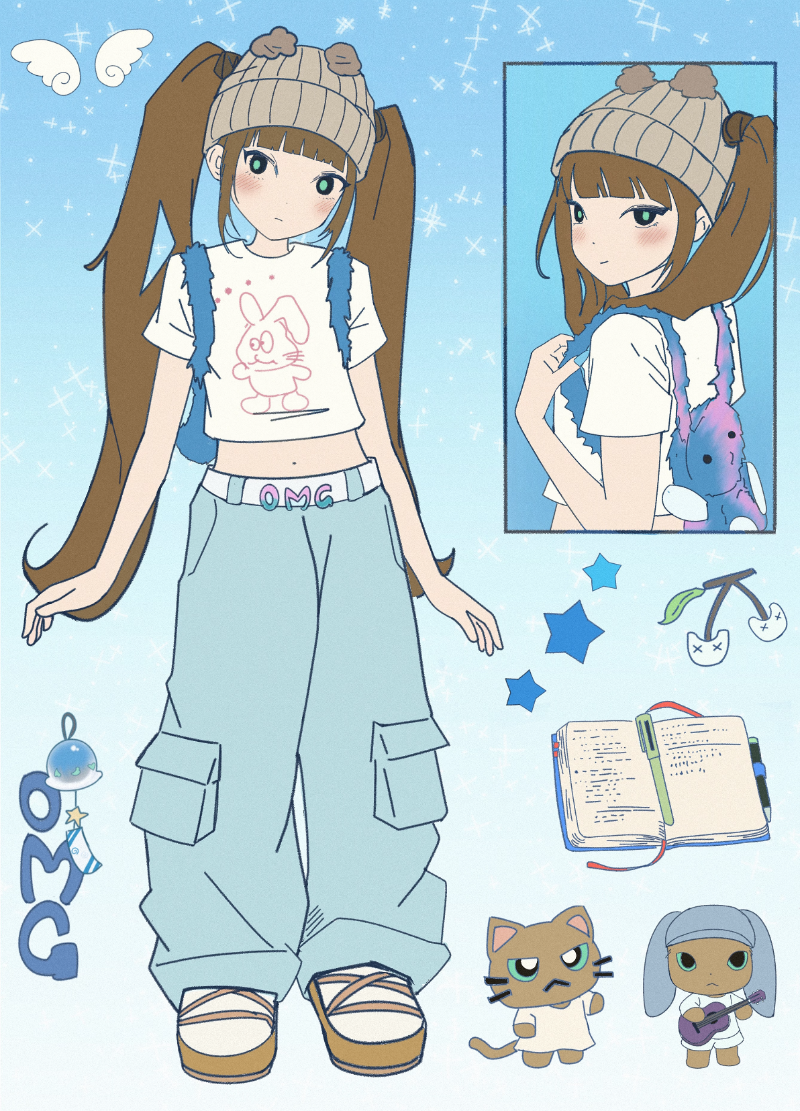 Anime Inspired Sticker Cute Ca - Phone Accessories For Teens 리뷰 및 가격