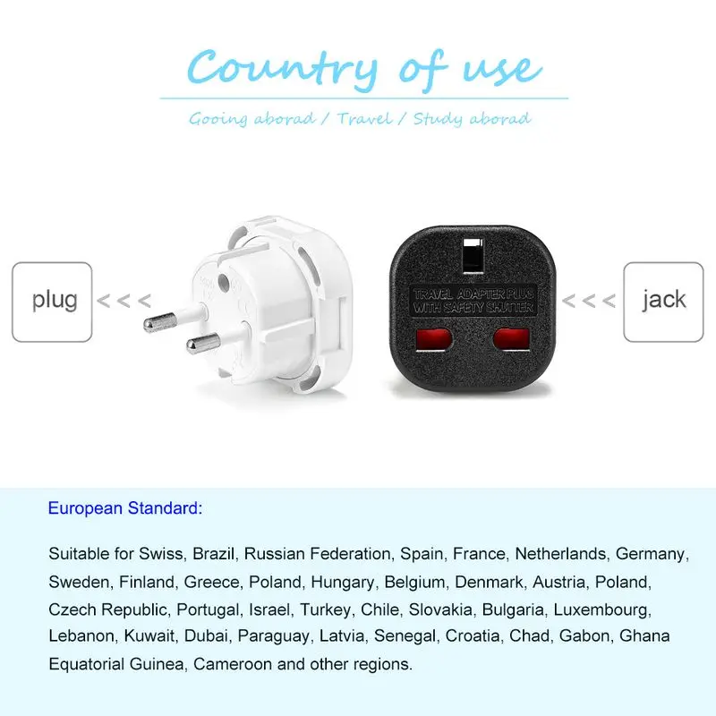 UK To EU Euro Electric Travel  - Phone Accessories Uk 리뷰 및 가격