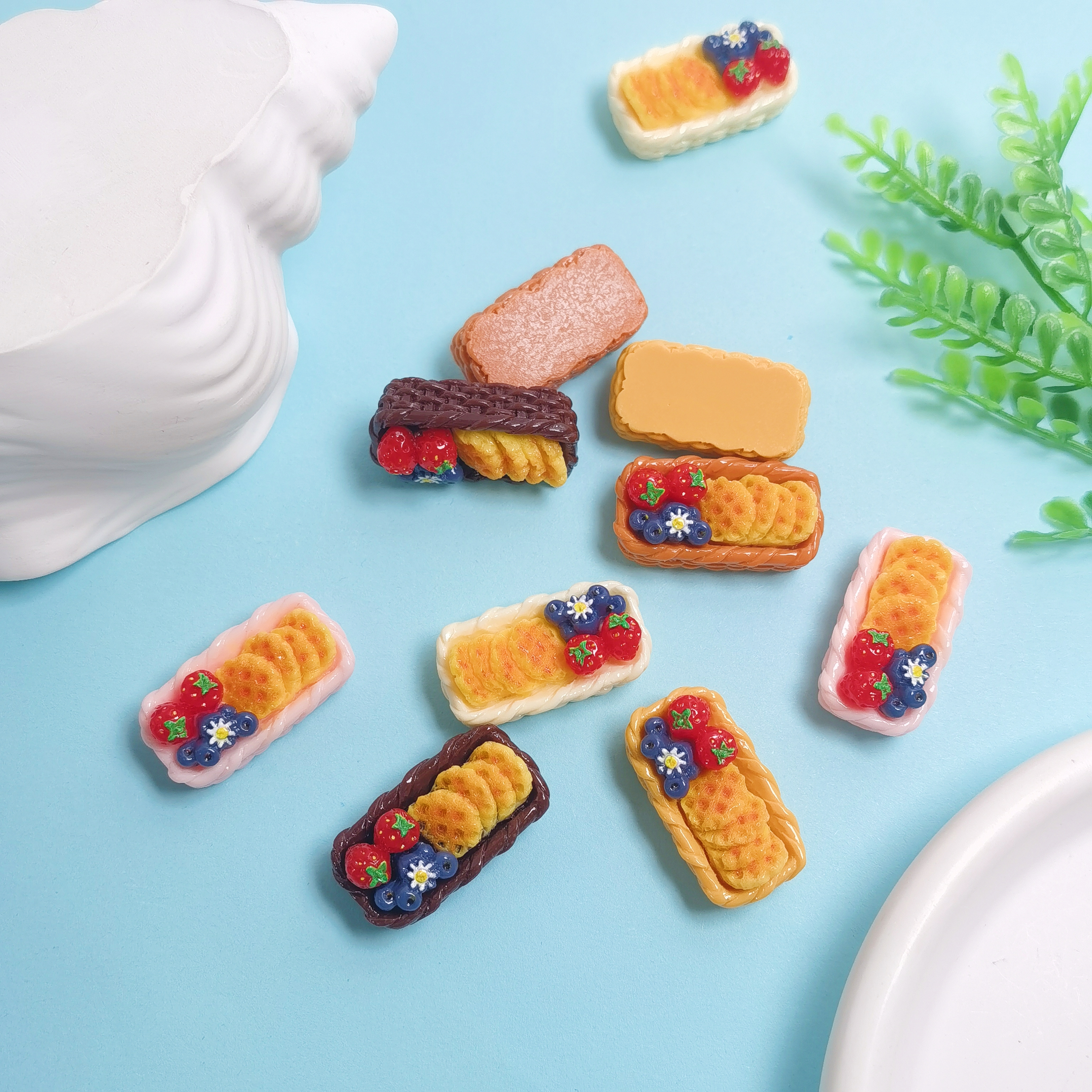 New Fruit Biscuits Basket Resi - Phone Accessories Doll 리뷰 및 가격