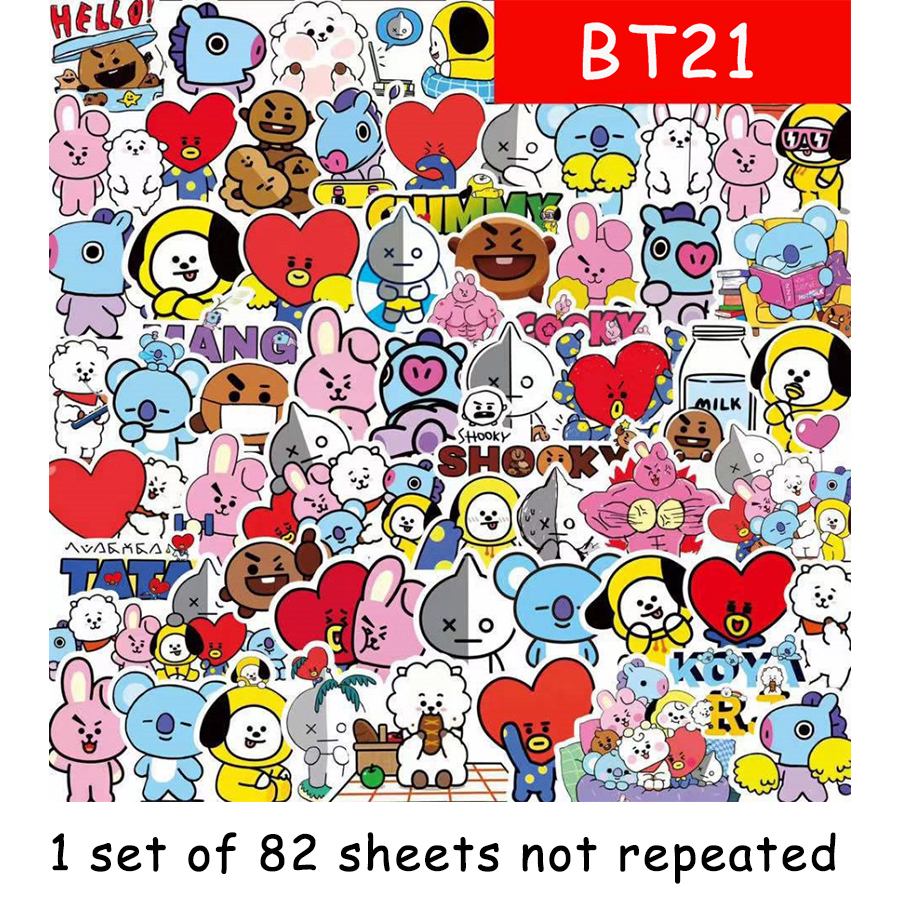 BT21 stickers, celebrity perip - Phone Accessories Online 리뷰 및 가격