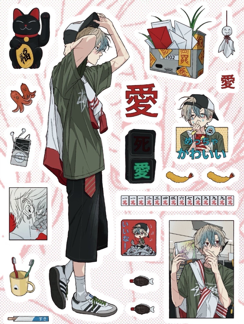 Anime Inspired Sticker Cute Ca - Phone Accessories For Teens 리뷰 및 가격