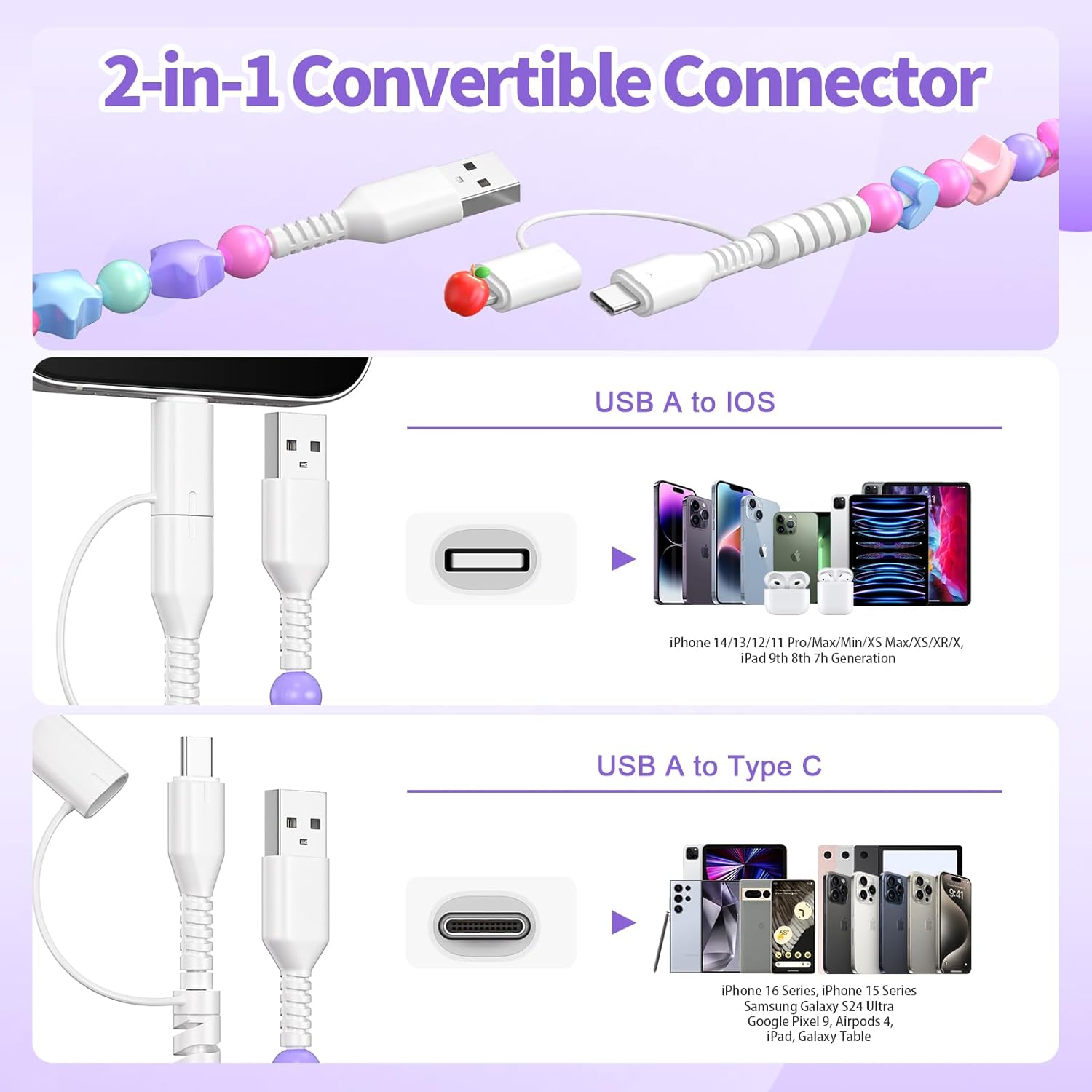 Bead charging cord,Charging Ca - Usb Data Cable 리뷰 및 가격