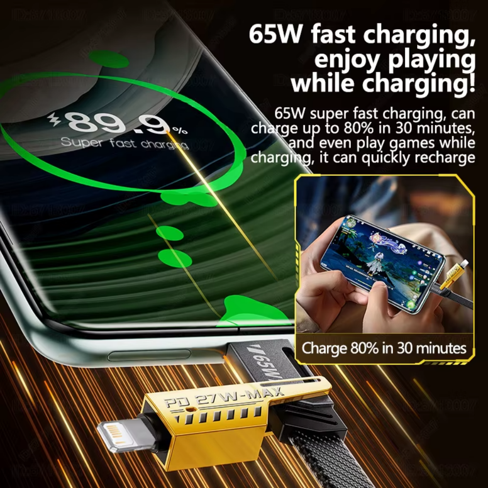 65W Mecha Style Fast Charging  - Phone Accessories Online 리뷰 및 가격