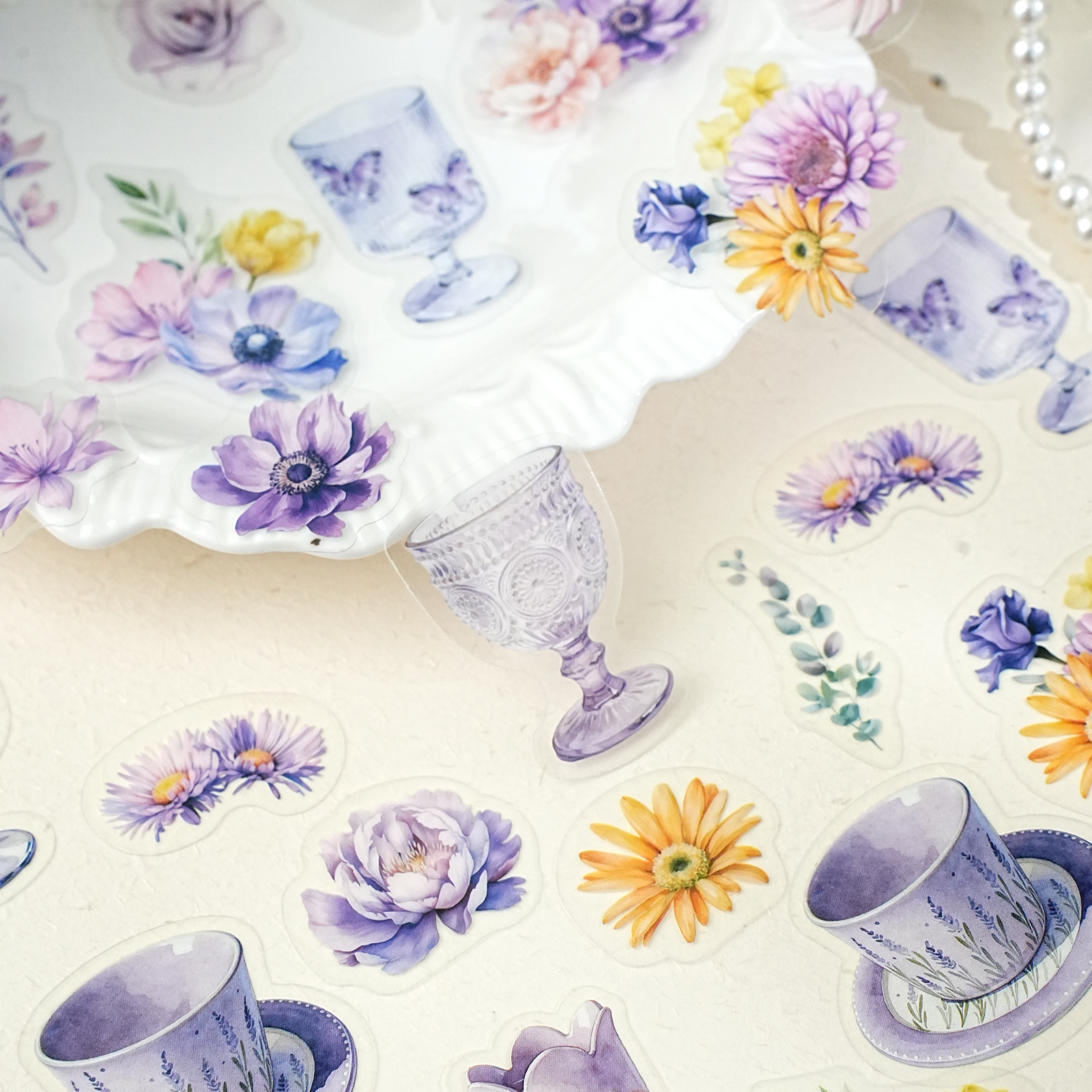 Etori Life Purple Iris 20Pcs V - Phone Accessories Background 리뷰 및 가격