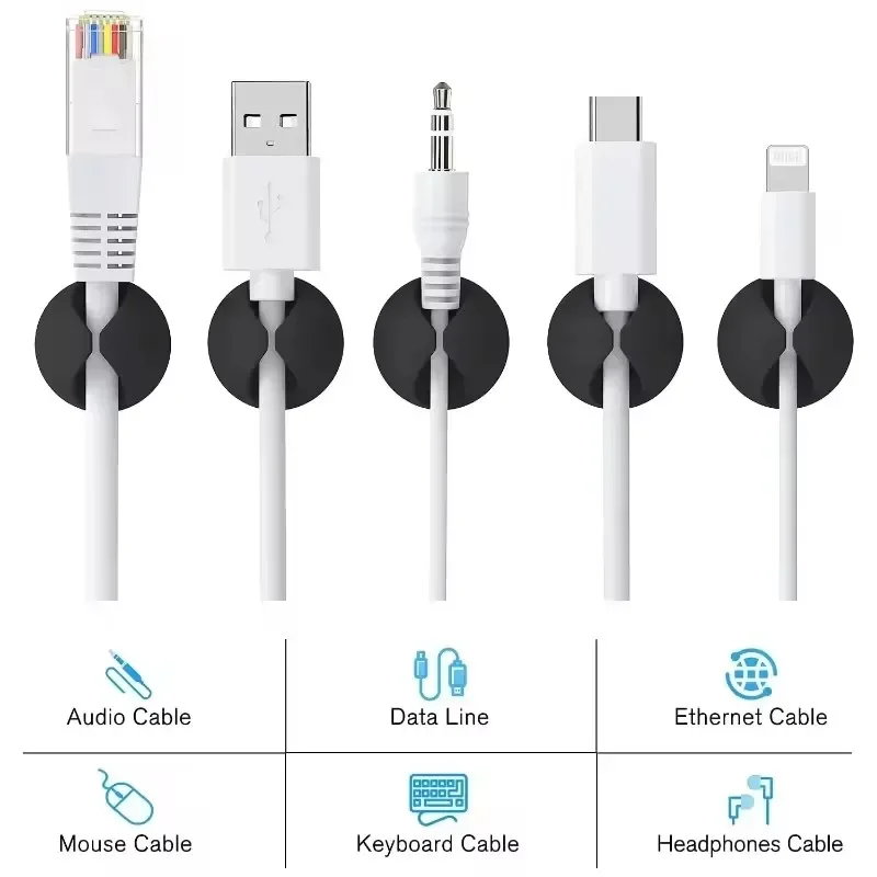 Cable Clips Phone Cord Holder  - Usb Data Cable 리뷰 및 가격