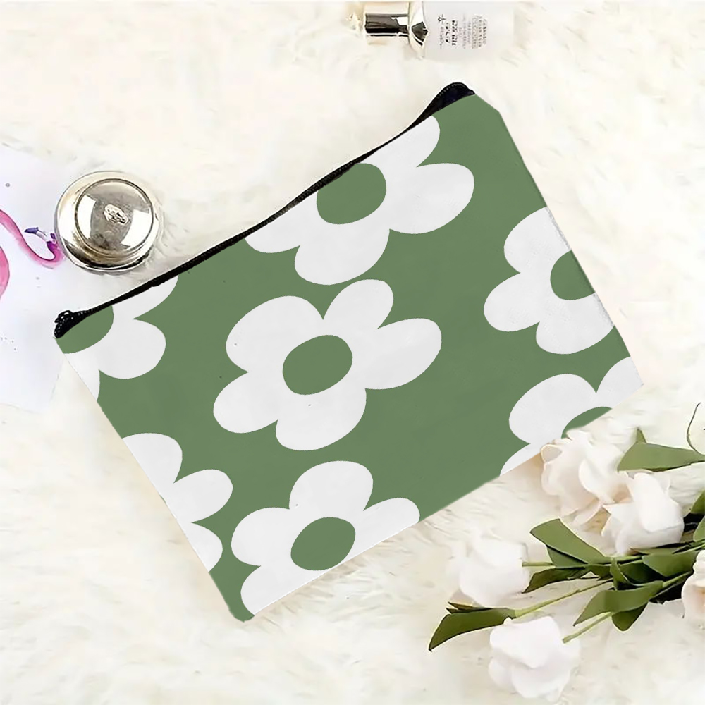 Floral Print Toiletry Bag Casu - Phone Accessories For Teens 리뷰 및 가격