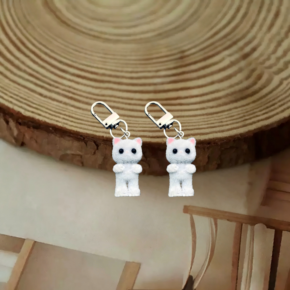 New Trendy Toy Kitten Keychain - Phone Accessories Doll 리뷰 및 가격