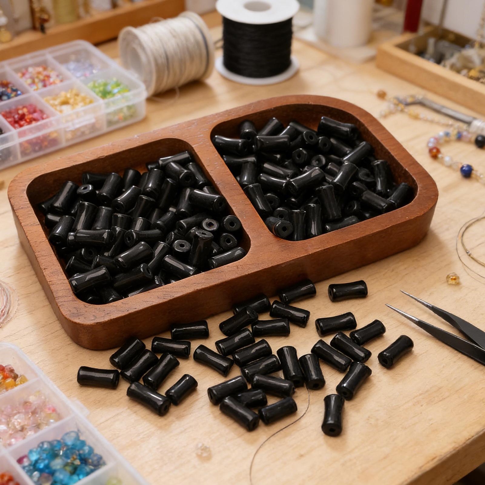50pcs Glass Beads 8mm Jewelry  - Phone Accessories For Teens 리뷰 및 가격