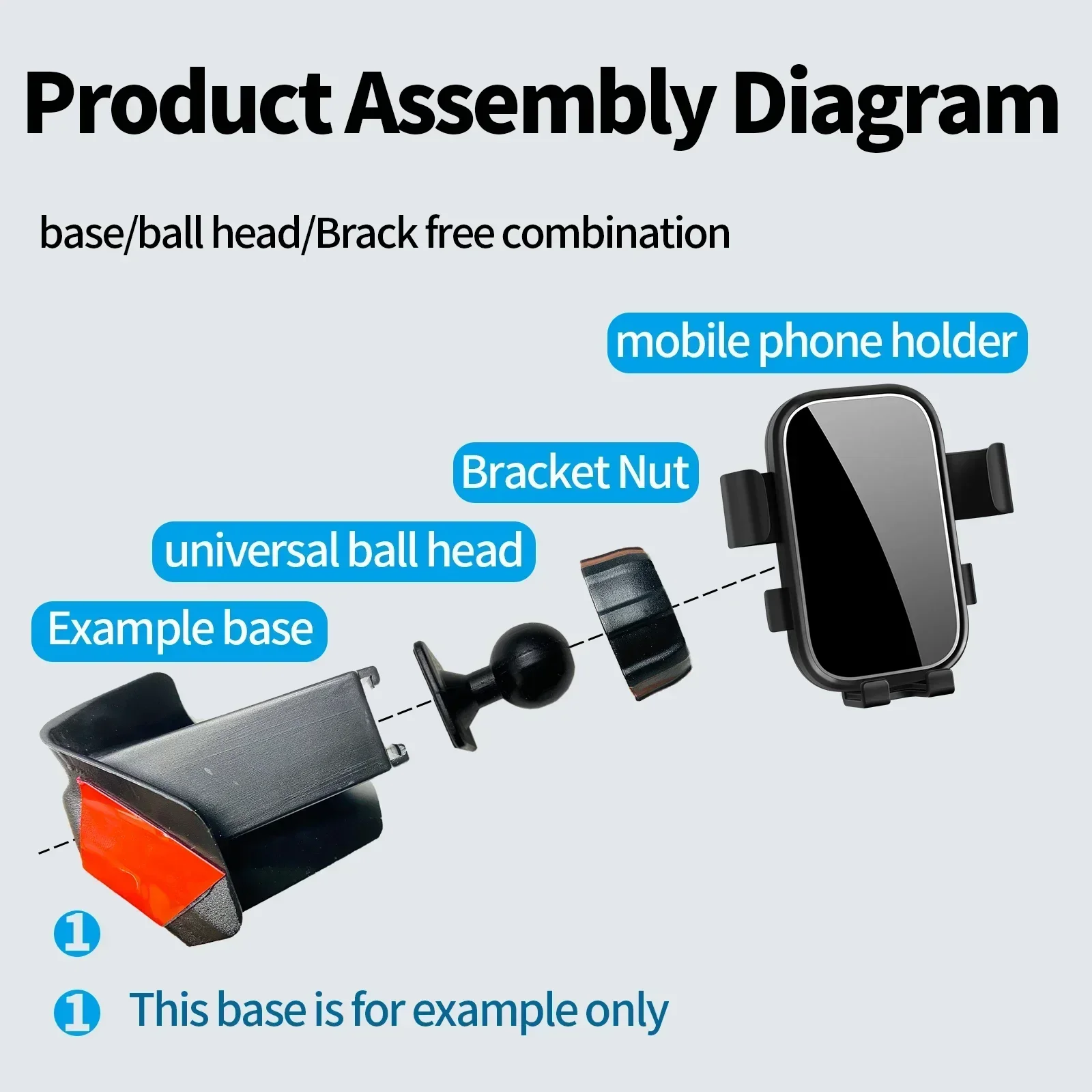 Car Mobile Phone Holder for Ch - Qq Phone Accessories 리뷰 및 가격