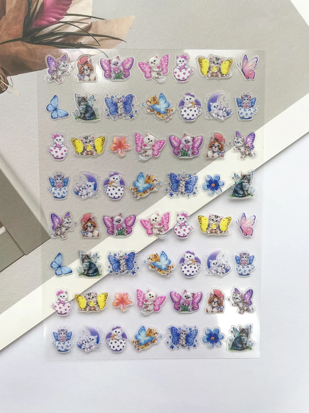 Kawaii Rabbit Leopard Print Bo - Phone Accessories Poster 리뷰 및 가격