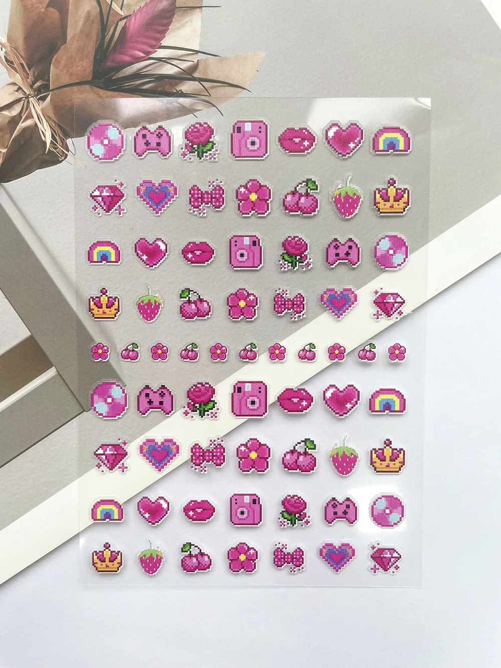 Kawaii Rabbit Leopard Print Bo - Phone Accessories Poster 리뷰 및 가격