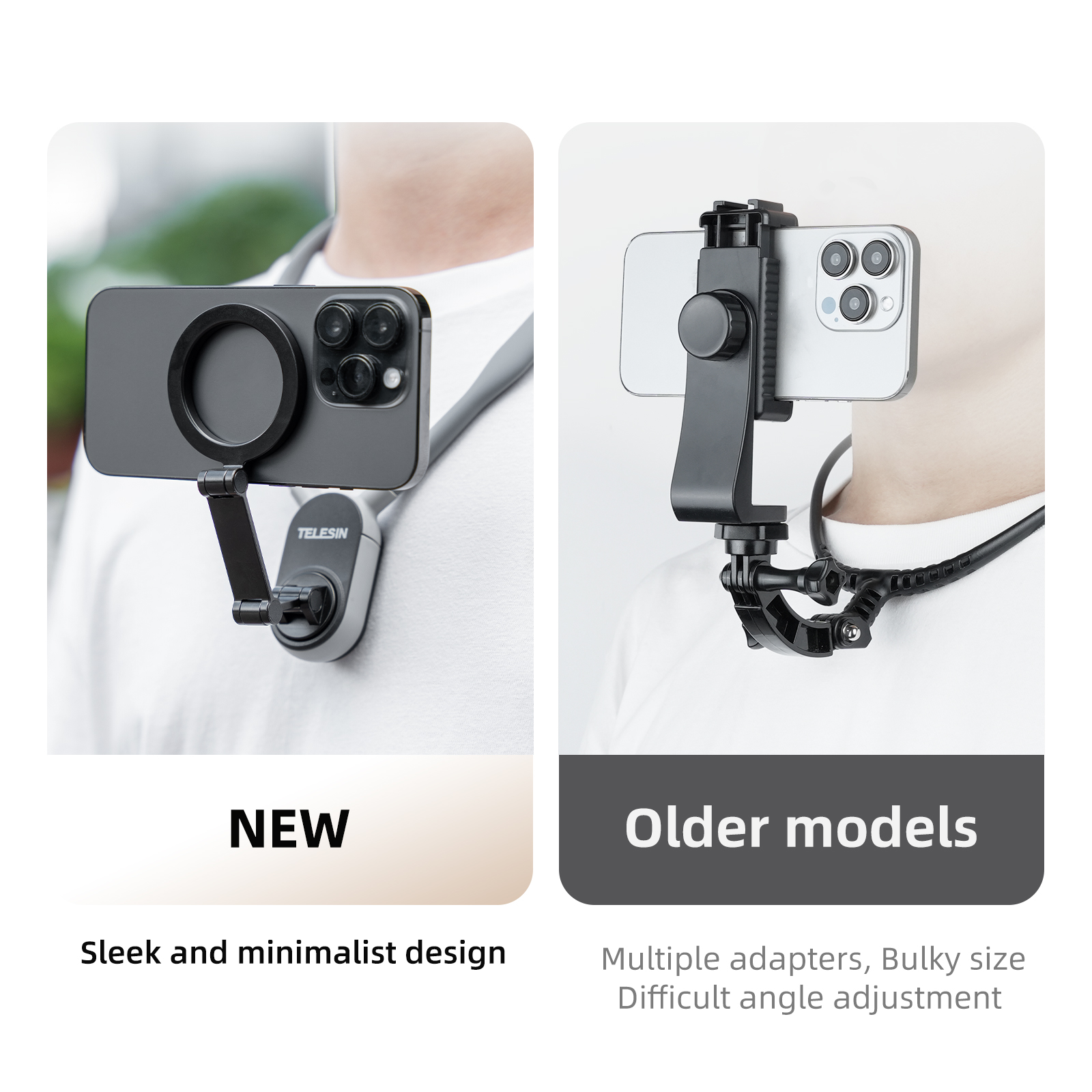 TELESIN Silicone Magnetic Neck - Phone Accessories Online 리뷰 및 가격