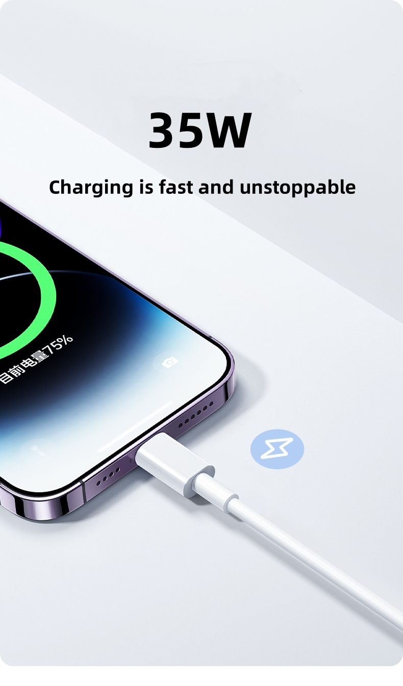 35W USB Cable For iPhone 14 13 - Phone Accessories Online 리뷰 및 가격