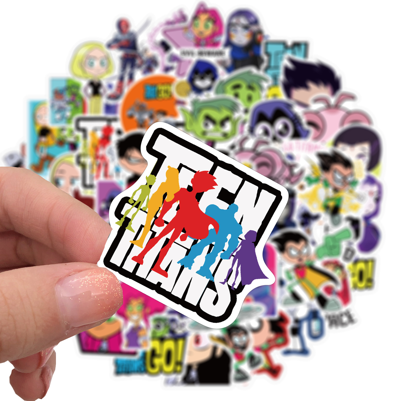 50Pcs Teen Titans Go! Graffiti - Phone Accessories For Teens 리뷰 및 가격